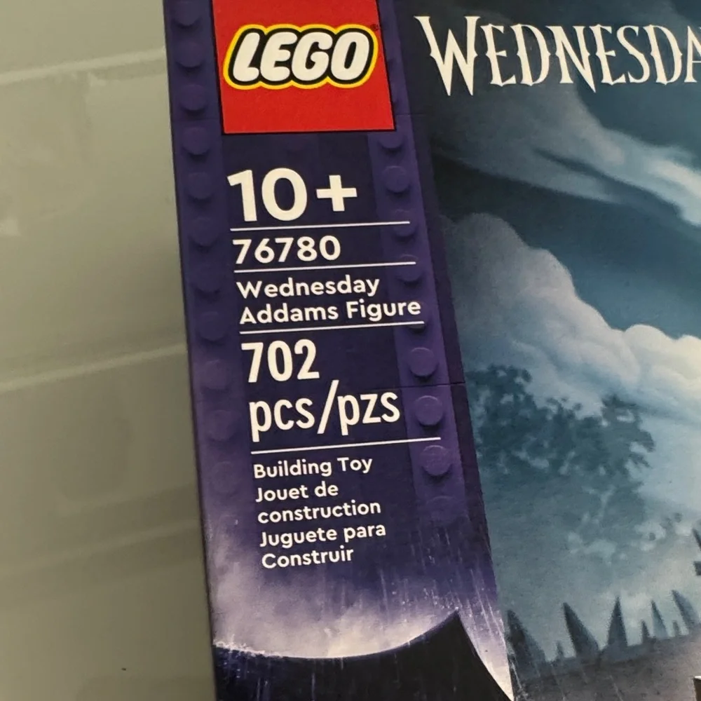 Lego Wednesday Addams Set - Black and Blue